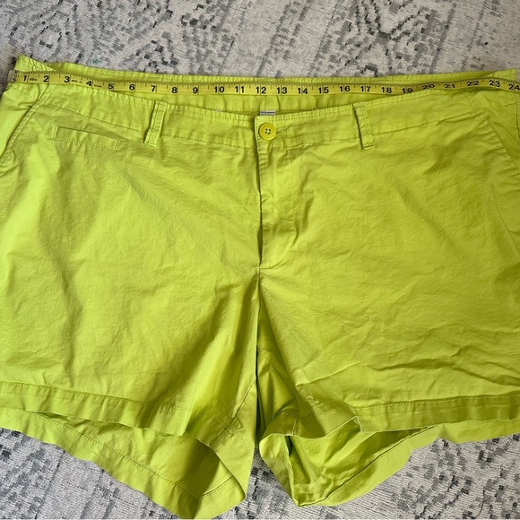 Size 24 Neon Green Preppy Old Navy Shirts 3x - Picture 5 of 5